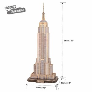 CubicFun 3D PUZZLE Empire State Building